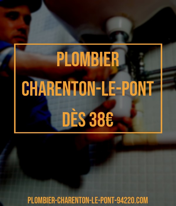 plombier pas cher de Charenton-le-Pont